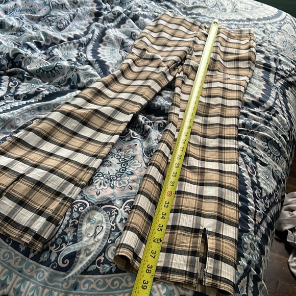 Plaid cropped pant sale - Picture 6 of 7